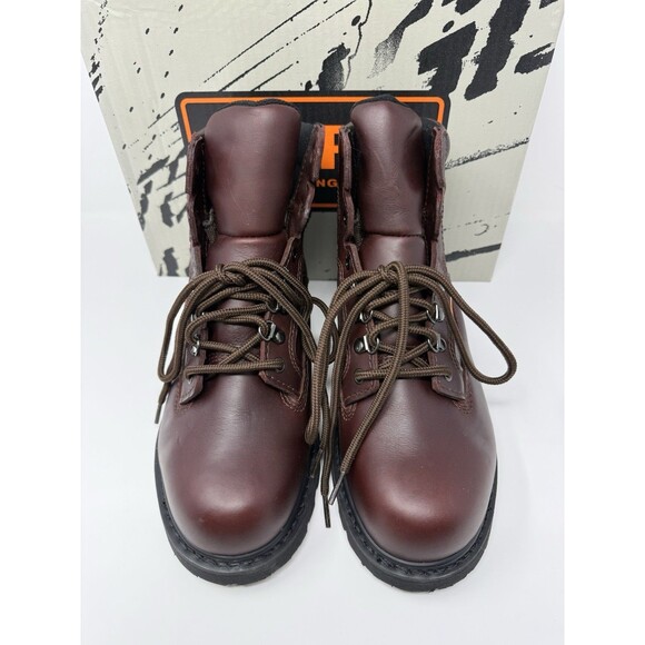 WORX Red Wing 5632-1 Steel Toe Waterproof Work Boots Brown 8.5M NIB main image 8